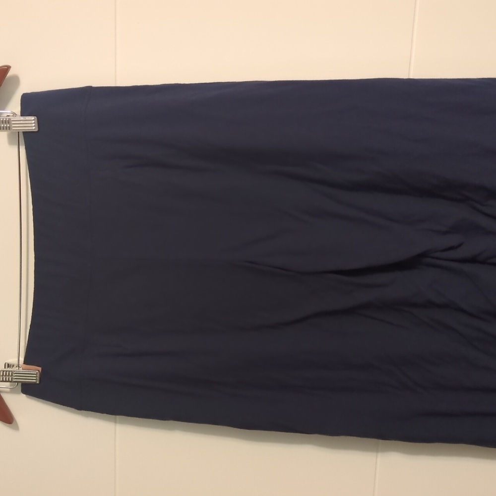 Lunya Navy Wide Leg Pants - Picture 4 of 7